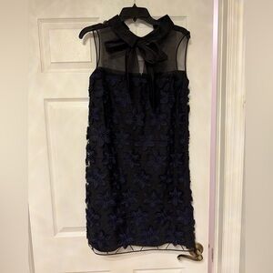 PAULE KA Black Elegant Dress